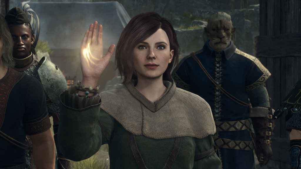 A Pawn pledges her allegiance to The Arisen in Dragon's Dogma (2024), Capcom