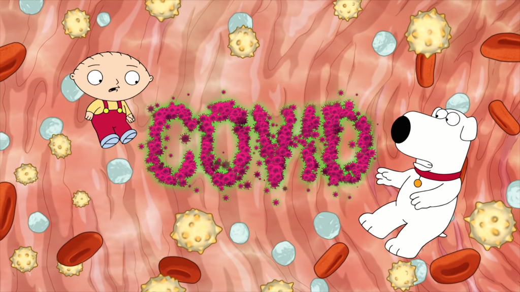 Family Guy | COVID-19 Vaccine Awareness PSA via AniDom, YouTube