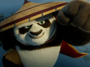 Po (Jack Black) takes to the skies in Kung Fu Panda 4 (2024), Universal Pictures