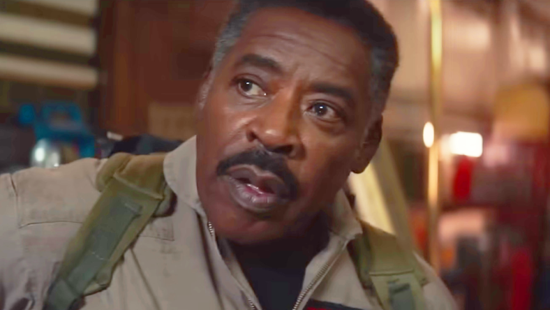 Winston Zeddemore Ernie Hudson) is back in action in Ghostbusters: Frozen Empire (2024), Sony Pictures