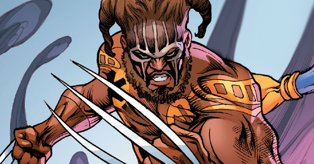 The Wolverine of Earth-63 bears his claws in Bishop: War College Vol. 1 #3 (2023), Marvel Comics. Words by J. Holtham, art by Sean Damien Hill, Alberto Foche, Victor Nava, Espen Grundetjern, and Travis Lanham.