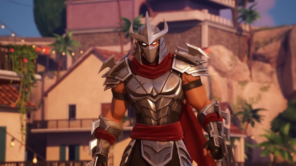Shredder has a burning need for Turtle Soup in Fortnite (2023), Epic Games
