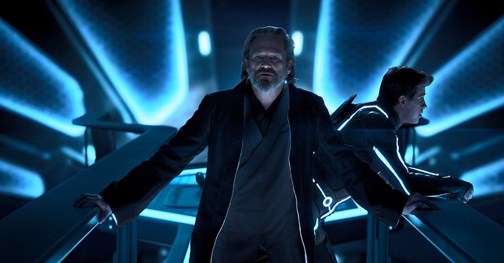 Sam and Kevin Flynn reunite in Tron: Legacy (2010), Walt Disney Pictures