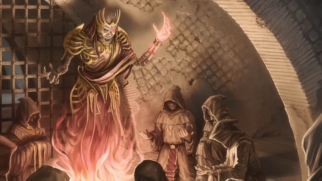 Vecna ​​rassemble ses serviteurs dans Dungeons & Dragons Venca : Eve of Ruin (2024), Wizards of the Coast