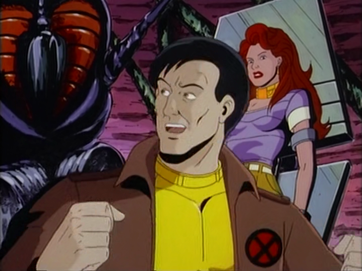 Morph (Ron Rubin) returns to his senses in X-Men: The Animated Series Season 2 Episode 2 "'Til Death Do Us Part, Part Two" (1993), Marvel Entertainment