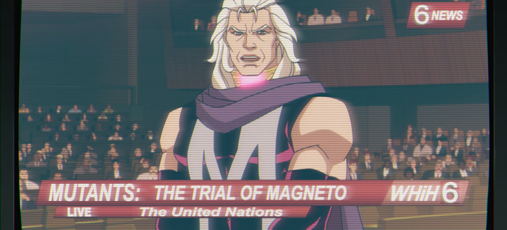 Magneto (Matthew Waterson) offers his side of his story in X-Men '97 Season 1 Episode 2 'Mutant Liberation Begins' (2024), Disney Plus