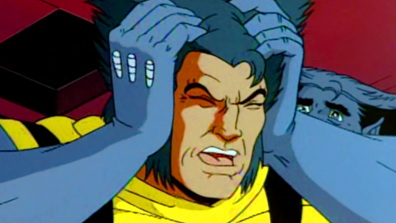 Wolverine (Cal Dodds) has a painful flashback in X-Men: The Animated Series Season 4 Episode 16 "Weapon X, Lies, and Video Tapes" (1996), Marvel Entertainment