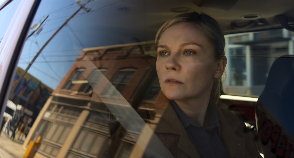 Kirsten Dunst as Lee Smith in Alex Garland's Civil War. Credit: Courtesy of A24