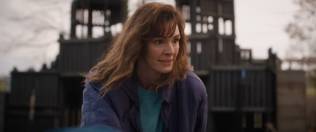 Daisy Betts as Helen Smallbone in Unsung Hero (2024), Lionsgate