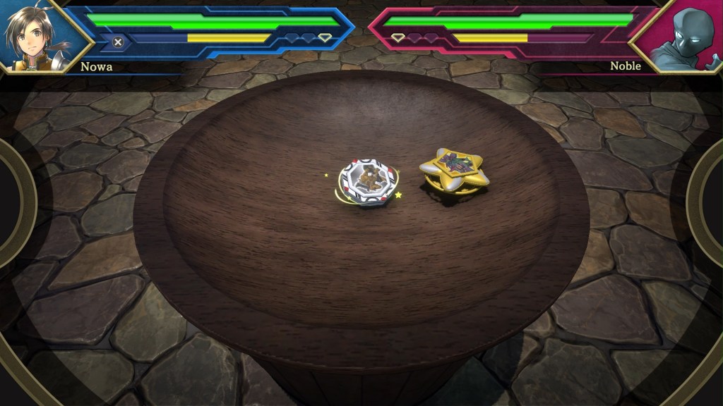 A round of Beigoma is played in Eiyuden Chronicle: Hundred Heroes (2024) 505 Games