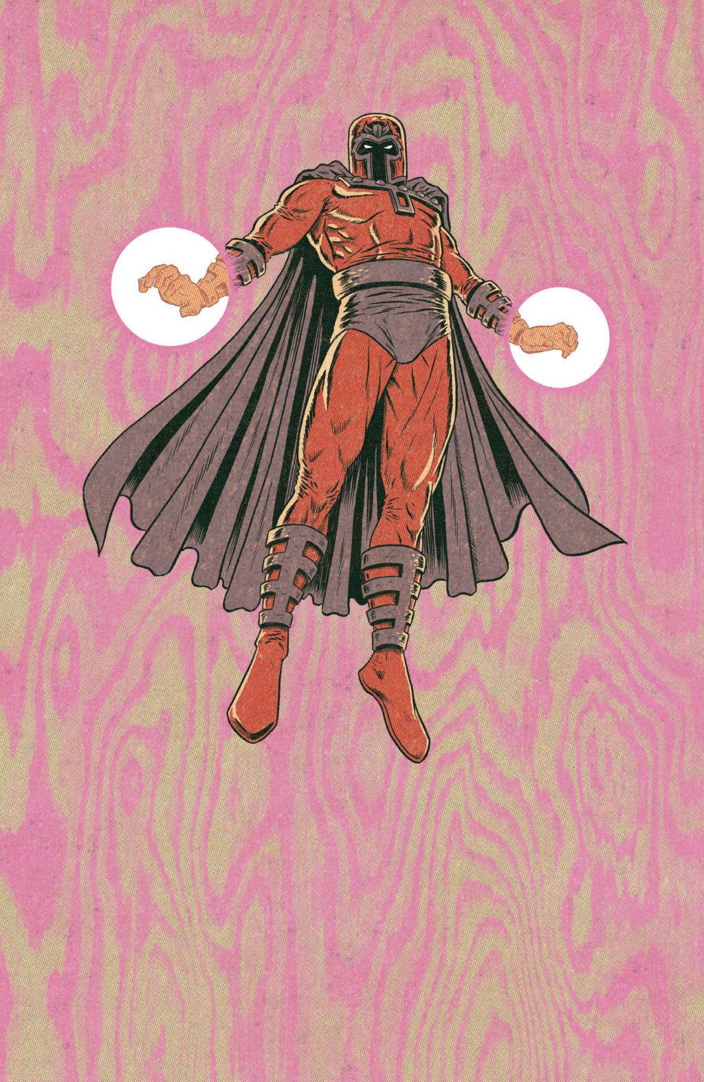 Magneto rises on Ed Piskor's character variant cover to X-Men: Grand Design Vol. 1 #1 (2017), Marvel Comics