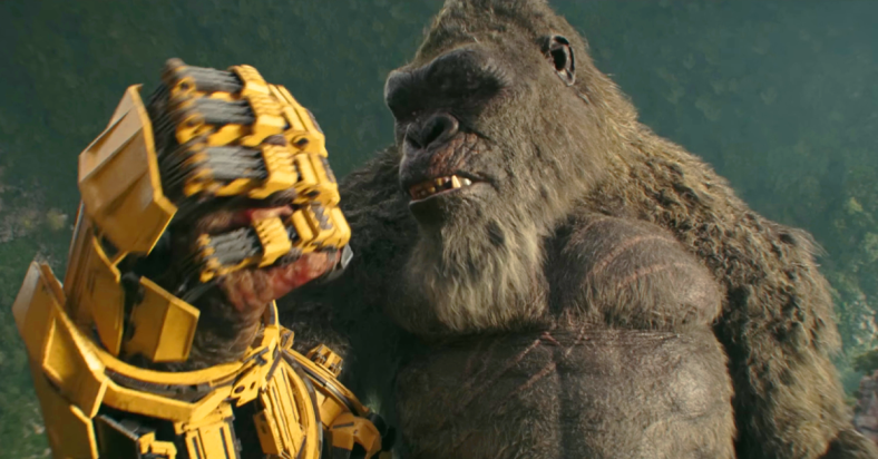 Kong readies his newest weapon in Godzilla x Kong: The New Empire (2024), Legendary