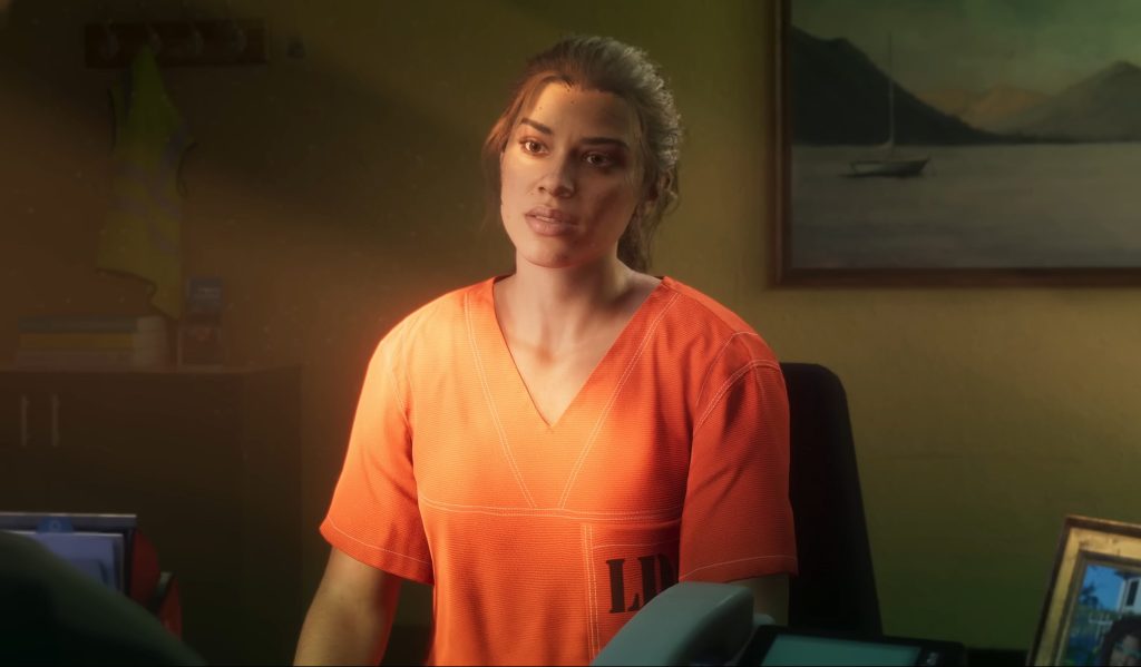 Lucia (TBA) pleads her case in Grand Theft Auto VI (2025), Rockstar Studios