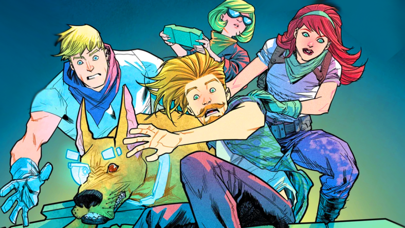 The Mystery Gang find themselves on the back-foot on Francis Manapul's variant cover to Scooby Apocalypse Vol. 1 #5 "The Siege!" (2016), DC