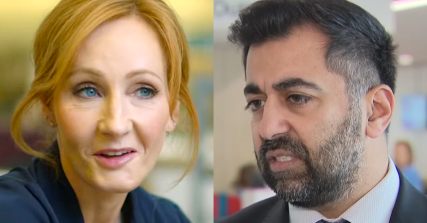 J.K. Rowling & The Truth About Ollivanders Wand Shop | Harry Potter: A History Of Magic | BBC Select via BBC Select, YouTube / Scotland hate crime: 'We have seen a rise in hatred,' says Humza Yousaf as new laws come in via Sky News, YouTube