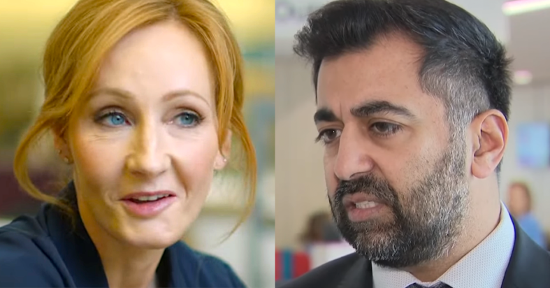 J.K. Rowling & The Truth About Ollivanders Wand Shop | Harry Potter: A History Of Magic | BBC Select via BBC Select, YouTube / Scotland hate crime: 'We have seen a rise in hatred,' says Humza Yousaf as new laws come in via Sky News, YouTube
