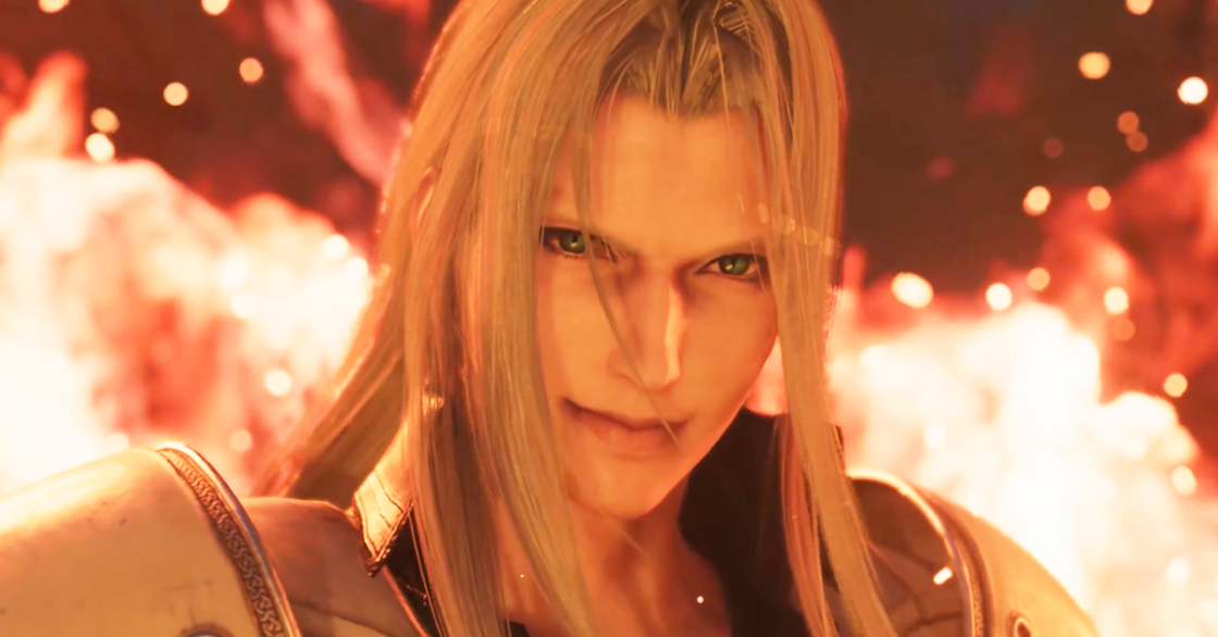 Sephiroth (Toshiyuki Morikawa) embraces his origins in Final Fantasy VII Rebirth (2024), Square Enix