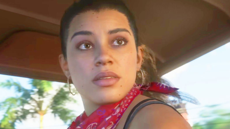 Lucia (TBA) watches for the cops in Grand Theft Auto VI (2025), Rockstar Studios