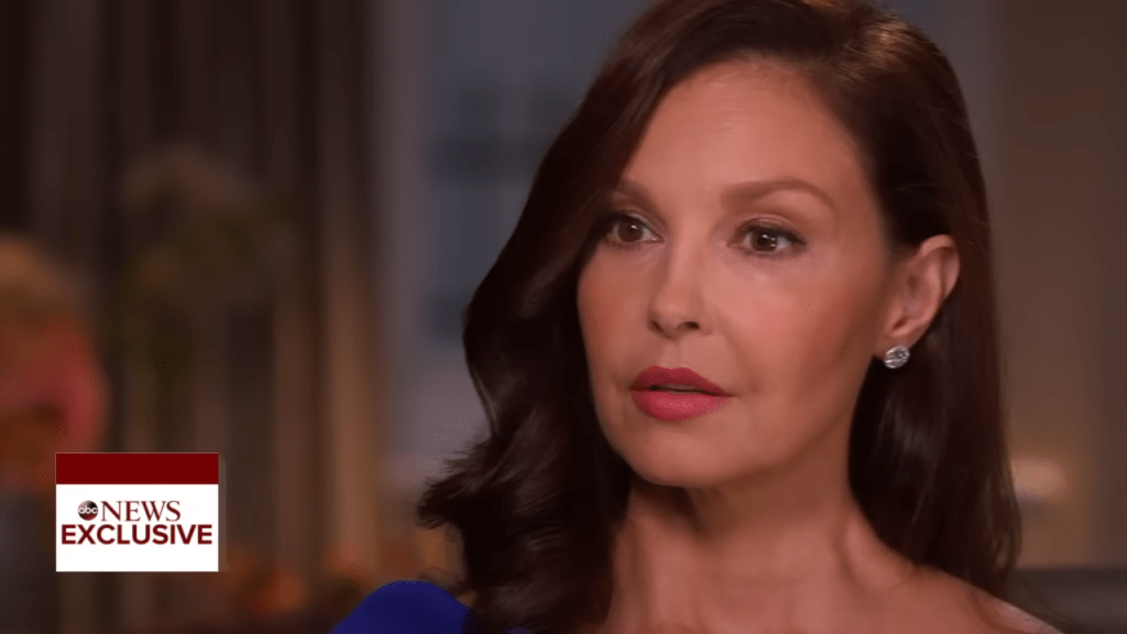 Ashley Judd describes alleged Harvey Weinstein encounter via ABC News, YouTube