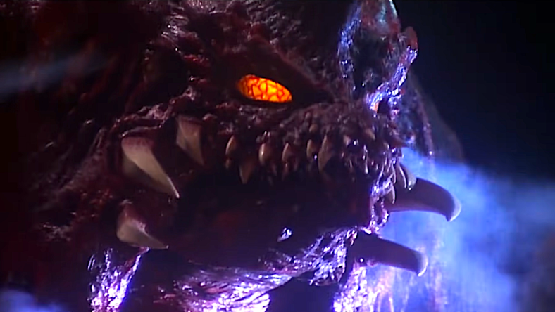 Destoroyah blows off some steam in Godzilla vs. Destoroyah (1995), Toho Co. Ltd.