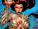 Sara Pezzini makes her return on Giuseppe Cafaro and Arif Prianto's variant cover to Witchblade Vol. 3 #1 (2024), Top Cow