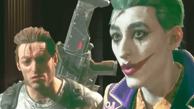 Captain Boomerang (Daniel Lapane) is untrusting of the Joker (JP Karliak) in Suicide Squad: Kill the Justice League (2024), Rocksteady Studios