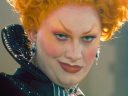 The Maestro (Jinkx Monsoon) gives a wink to the camera in Doctor Who Series 14 Episode 2 "The Devil's Chord" (2024), BBC