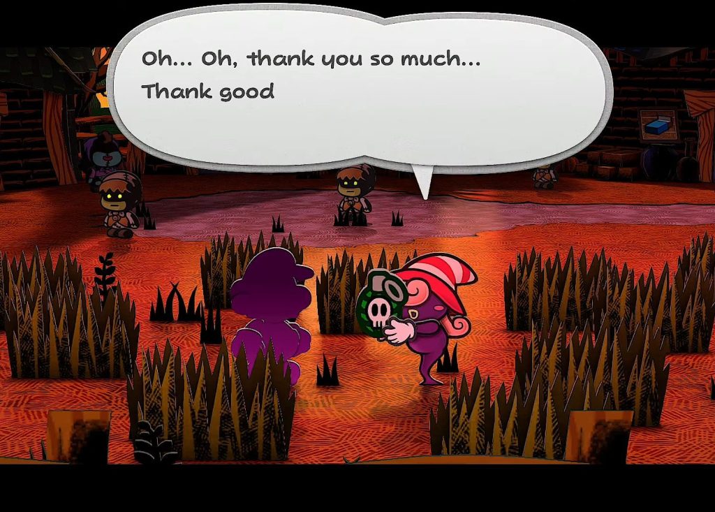 Vivian finds the Superbombomb in Paper Mario: The Thousand-Year Door (2024), Nintendo