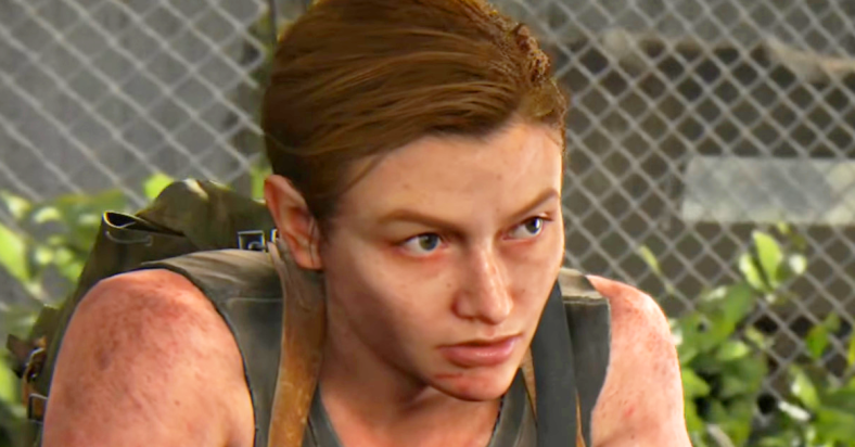 Abby (Laura Bailey) hitches a ride in The Last of Us Part II (2020), Naughty Dog