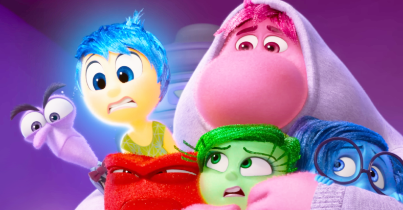 Riley's (Kensington Tallman) emotions are replaced in Inside Out 2 (2024), Disney/Pixar