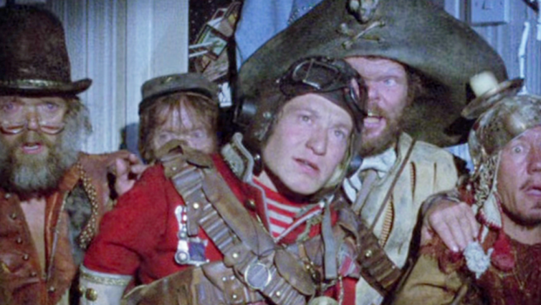 The Time Bandits appear before Kevin (Craig Warnock) in Time Bandits (1981), HandMade Films