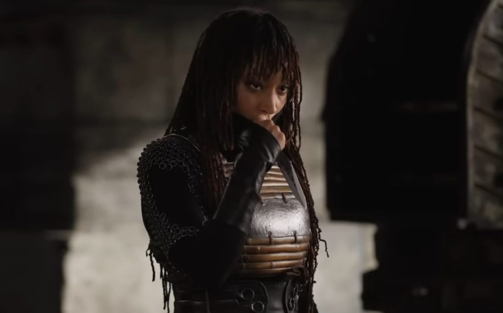 Mae (Amandla Stenberg) is prepared for a fight in The Acolyte (2024), Disney