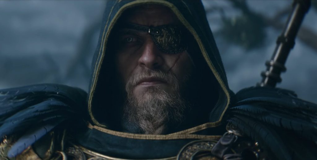 Eivoir (Magnus Bruun Nielsen) returns for another fight in Assassin's Creed Valhalla: Dawn of Ragnarök (2022), Ubisoft