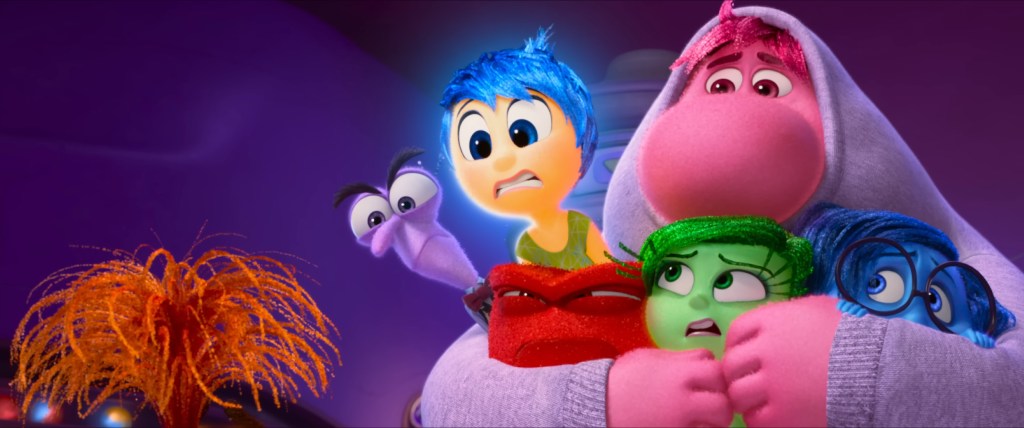 Riley's (Kensington Tallman) emotions are replaced in Inside Out 2 (2024), Disney/Pixar