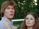 Jack (Kevin Bacon) tries to put the moves on Marcie (Jeannine Taylor) in Friday the 13th (1980), Paramount Pictures