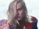 Captain Marvel (Brie Larson) experiences a power-misfire in The Marvels (2023), Marvel Entertainment