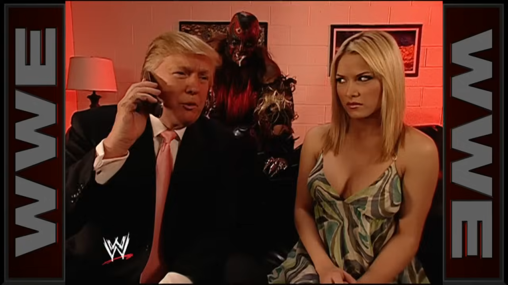 Donald Trump meets The Boogeyman: WrestleMania 23 via WWE, YouTube