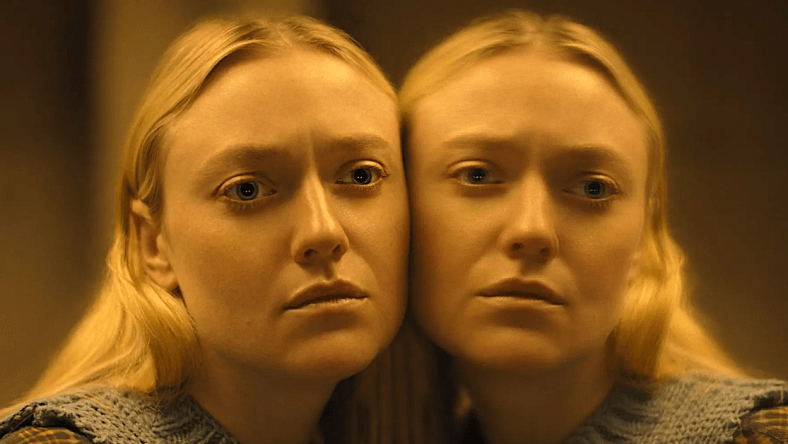 DAKOTA FANNING as Mina in New Line Cinema’s and Warner Bros. Pictures’ fantasy thriller “THE WATCHERS,” a Warner Bros. Pictures release.