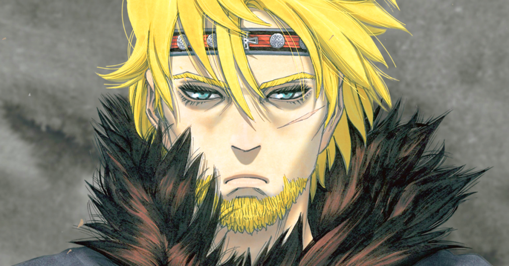 King Canute contemplates his next strategic move on Makoto Yukimura's cover to Vinland Saga Vol. 11 (2012), Kodansha