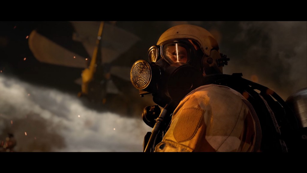 The oil fields of Kuwait are set ablaze in Call of Duty: Black Ops 6 (2024), Activision Blizzard
