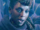 Aniseya (Jodie Turner-Smith) is wary of letting her daughters train with the Jedi in The Acolyte Season 1 Episode 3 "Destiny" (2024), Disney