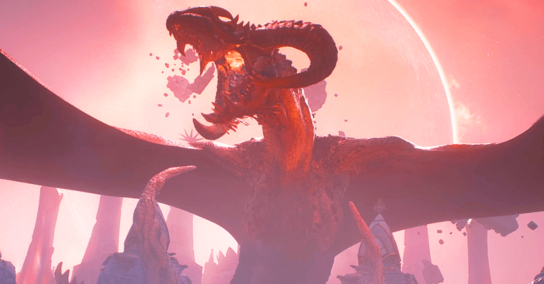 A dragon roars to life in Dragon Age: The Veilguard (2024), BioWare