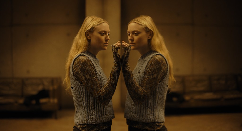 DAKOTA FANNING as Mina in New Line Cinema’s and Warner Bros. Pictures’ fantasy thriller “THE WATCHERS,” a Warner Bros. Pictures release.