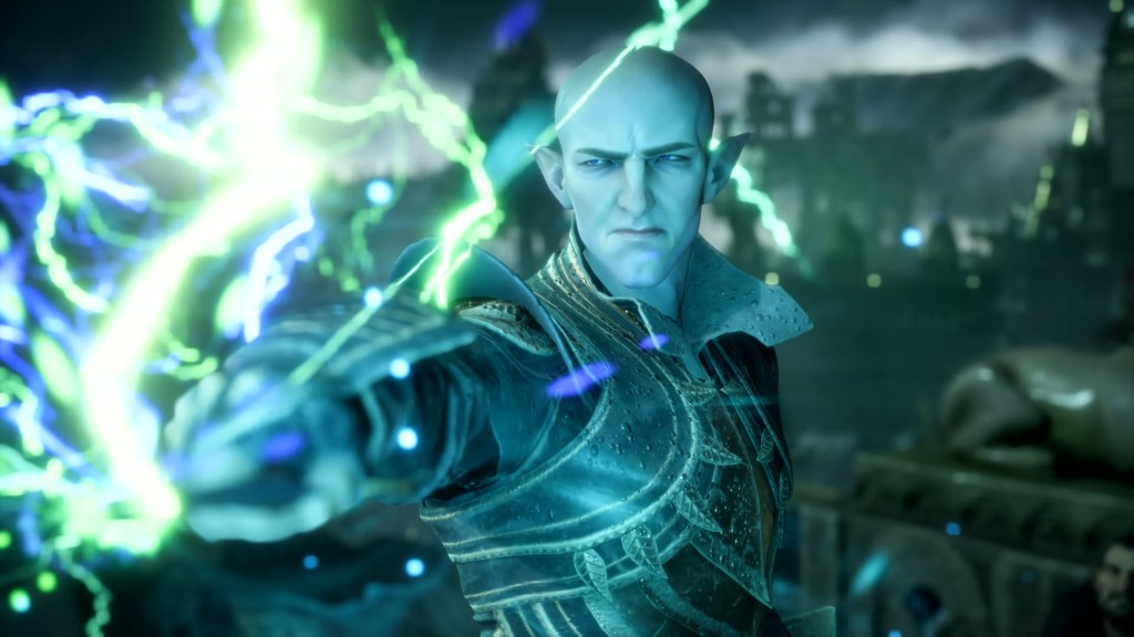 Solas (TBA) unleashes his magicks in Dragon Age: The Veilguard (2024), BioWare