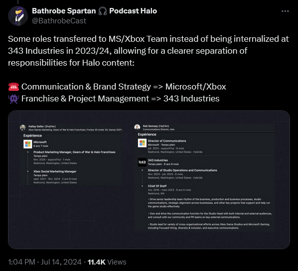 'Halo' scooper Bathrobe Spartan alleges once again that 343 Industries will be outsourcing development of the 'Halo' franchise.