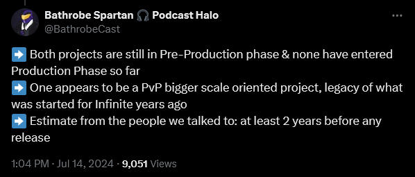 'Halo' scooper Bathrobe Spartan alleges once again that 343 Industries will be outsourcing development of the 'Halo' franchise.