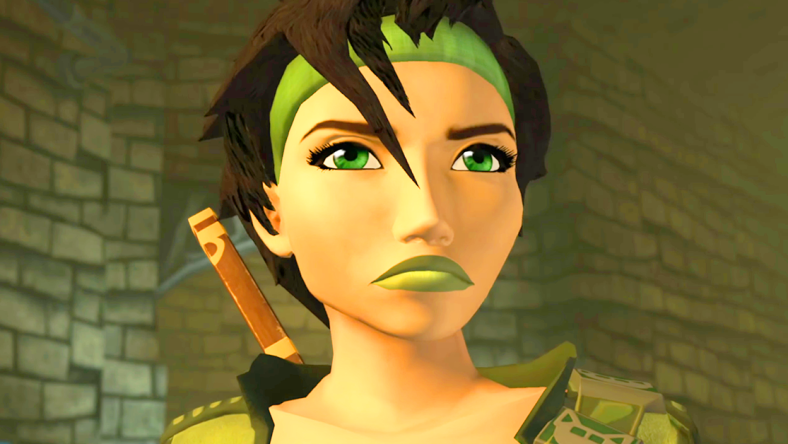 Jade (Jodi Forrest) is ready for a fight in Beyond Good & Evil - 20th Anniversary Edition (2024), Ubisoft