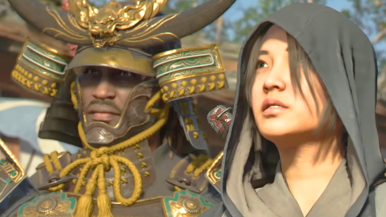 Yasuke (TBA) and Naoe (TBA) prepare to assault the local Daimyo's stronghold in Assassin's Creed Shadows (2024), Ubisoft