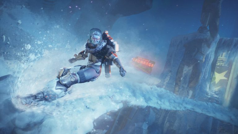 Mrs. Freeze (TBA) surfs an ice slide in Suicide Squad: Kill the Justice League (2024), Rocksteady Studios