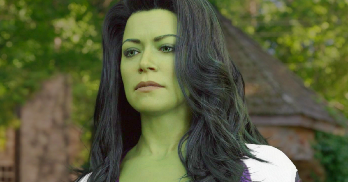 Jen (Tatiana Maslany) watches as K.E.V.I.N. makes good on his promises in She-Hulk: Attorney at Law Season 1 Episode 9 "Whose Show Is This?" (2022), Marvel Entertainment